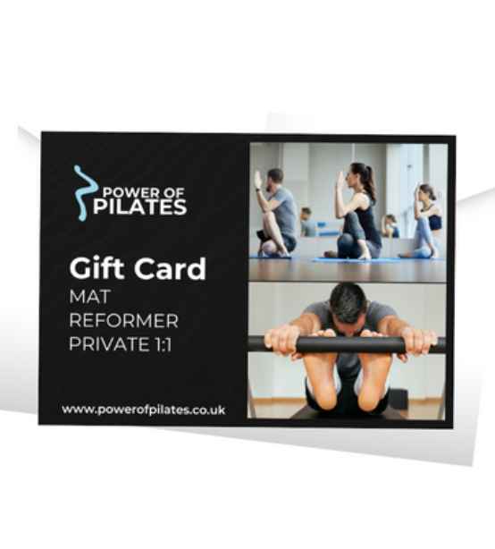 Pilates Gift card