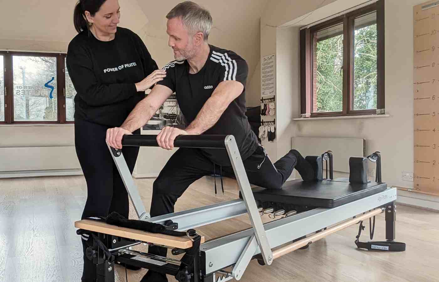 Reformer Pilates class at Power of Pilates